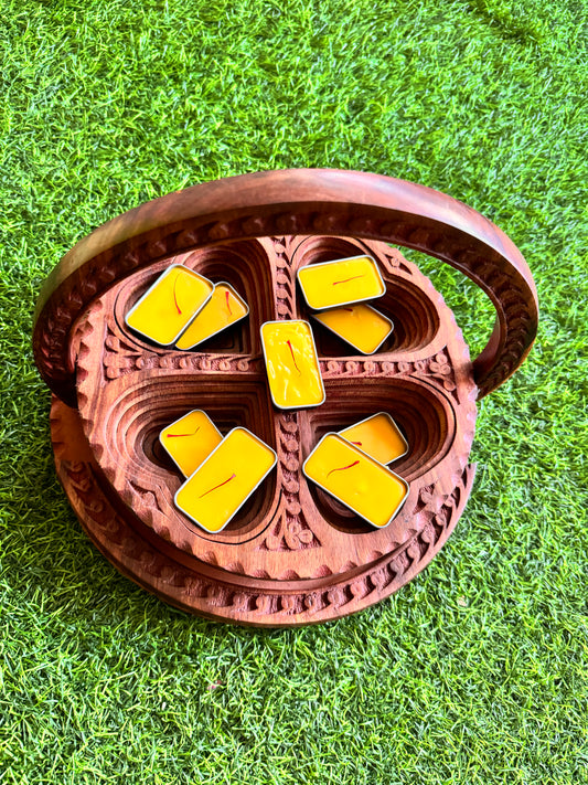 Ghee saffron lip balm