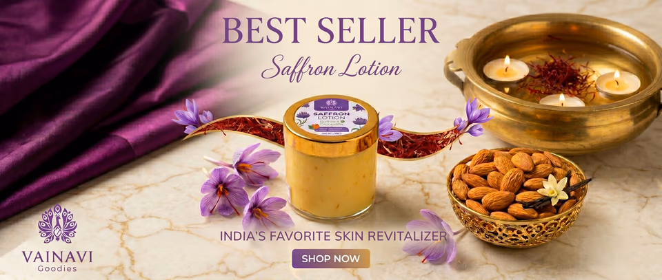 Vainavi Goodies Saffron Lotion