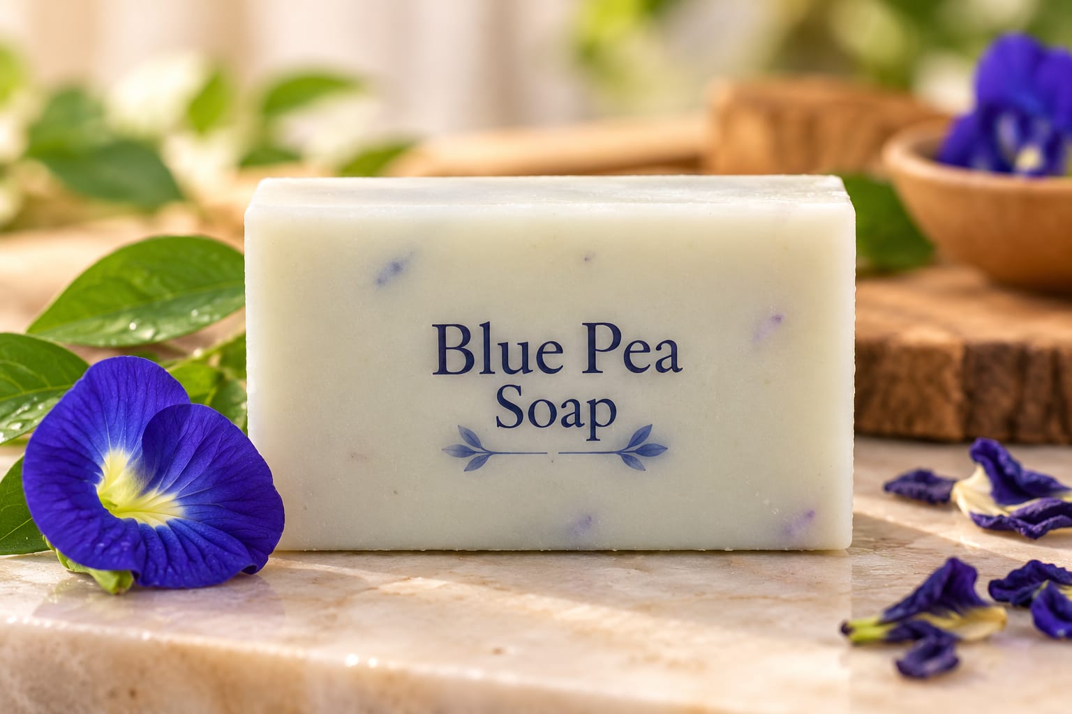 blue pea soap product image