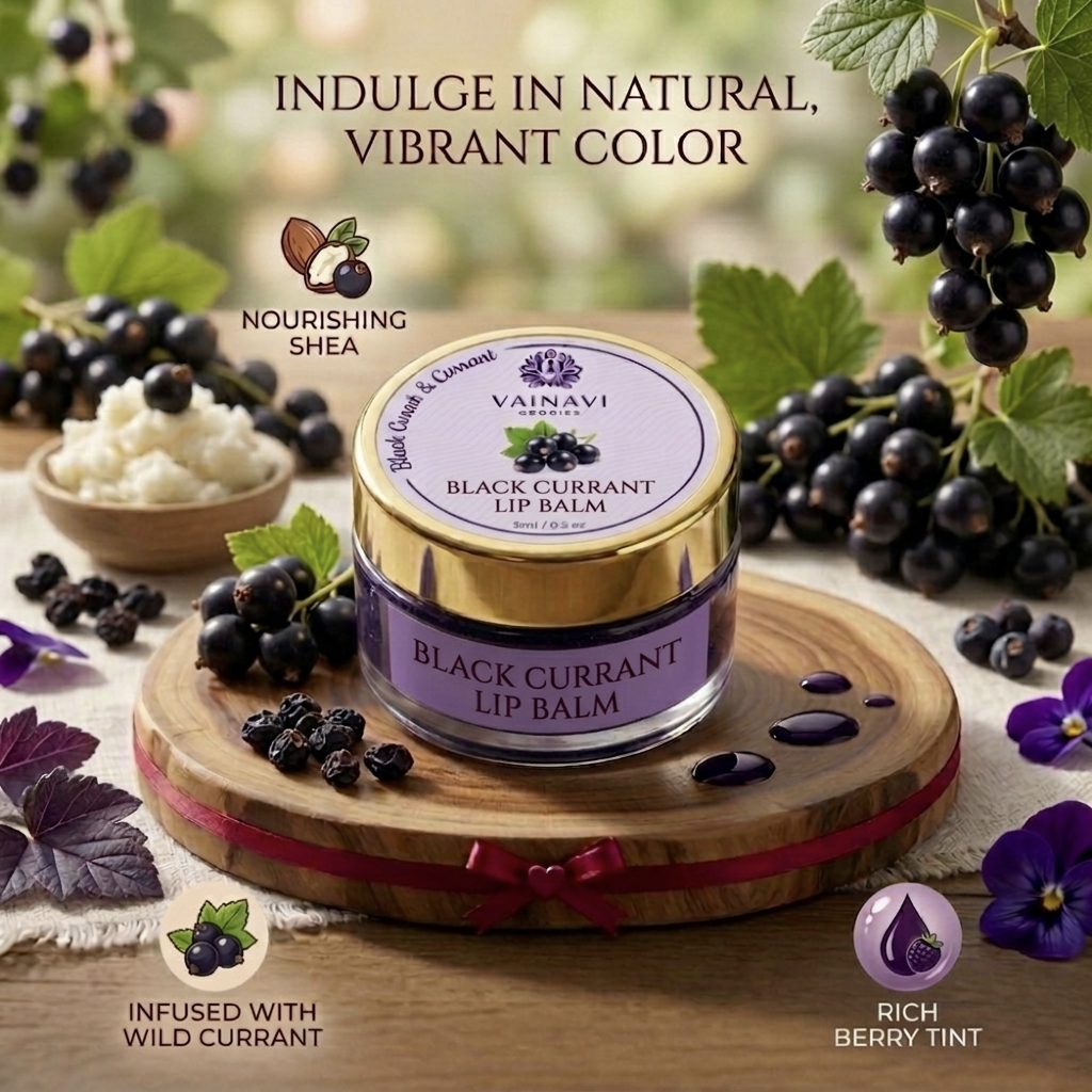 Black Current Lip Balm