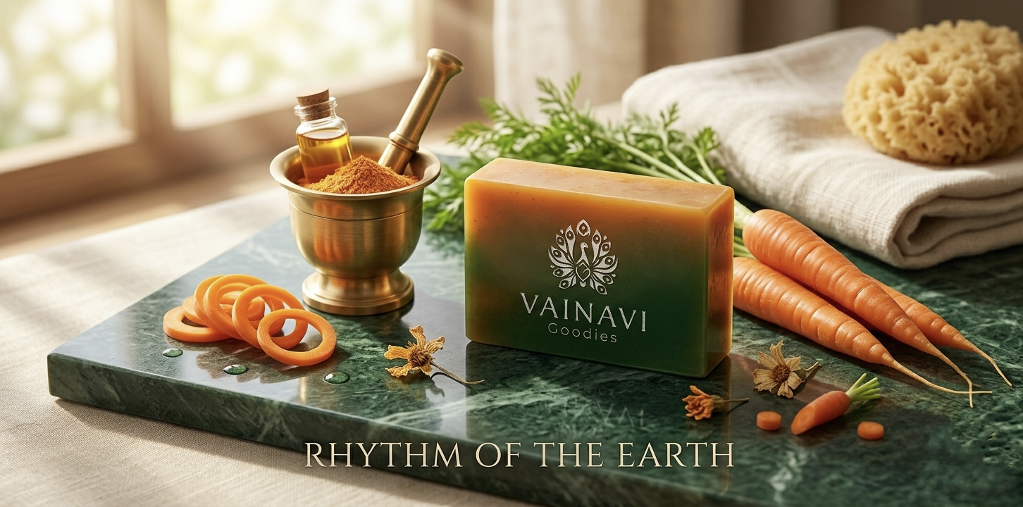 Carrot Soap (100gm)