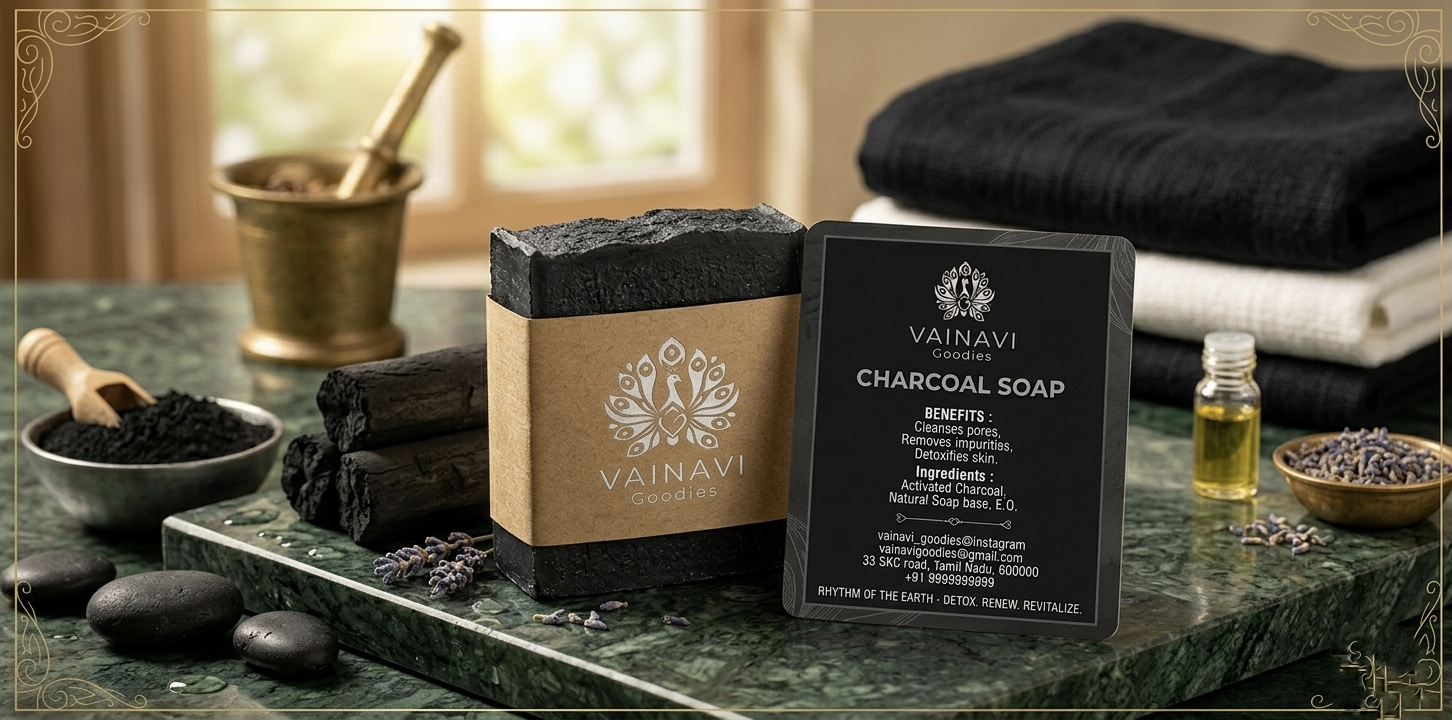 Charcoal Soap (100gm)