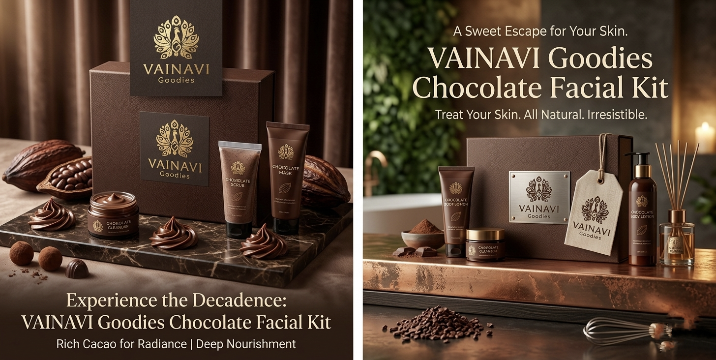Chocolate facial kit