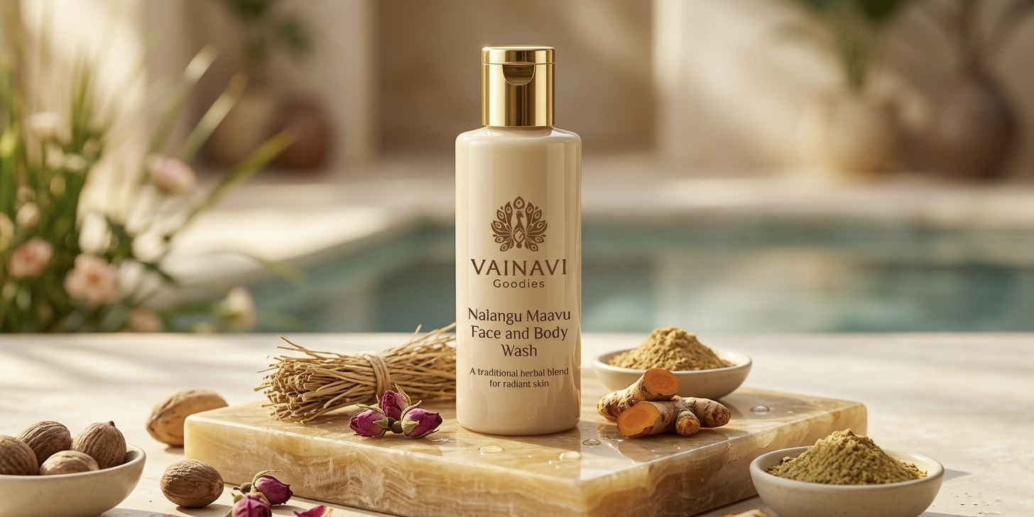 Nalangu Maavu Face and Body Wash