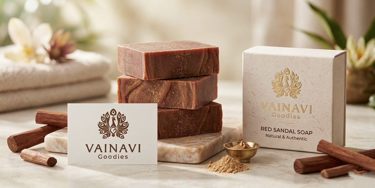 Red Sandal Soap (100gm)