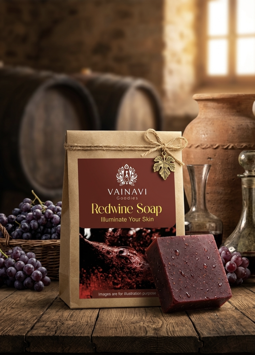 Red Wine Soap (100gm)
