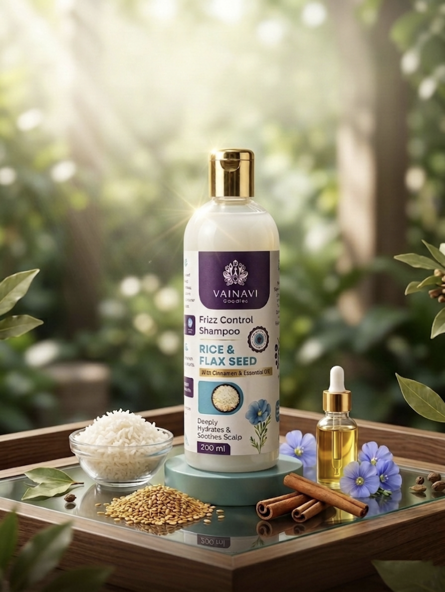 Rice and Flax Seed Shampoo