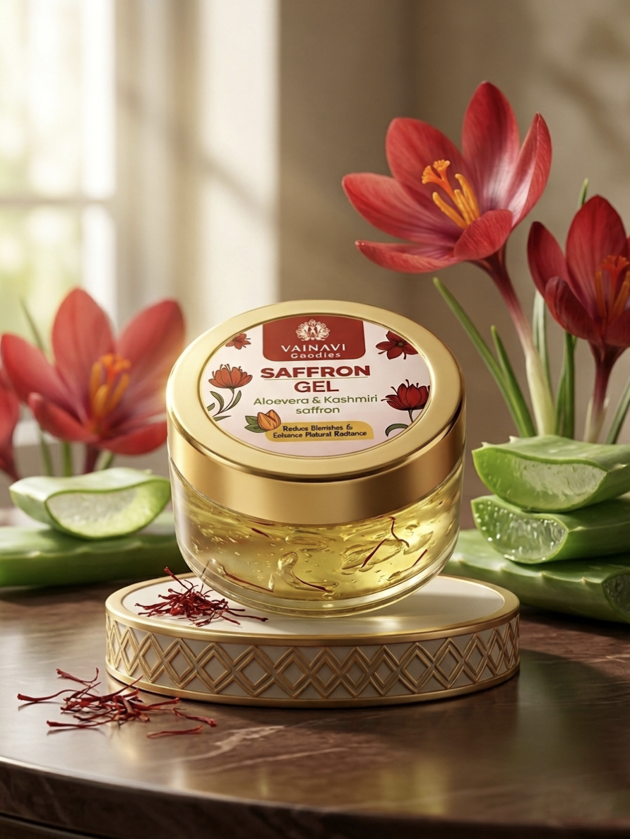Vainavi Aloe Saffron Gel