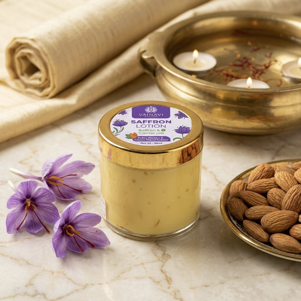 Vainavi Saffron Lotion